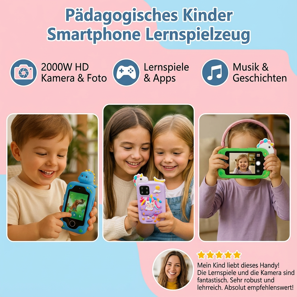 Pädagogisches Kinder Smartphone Lernspielzeug