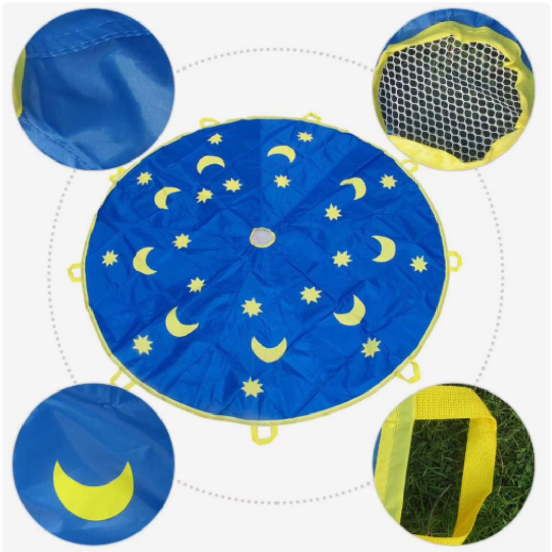 Kinder Schwungtuch Rund – Spiel- und Bewegungstuch