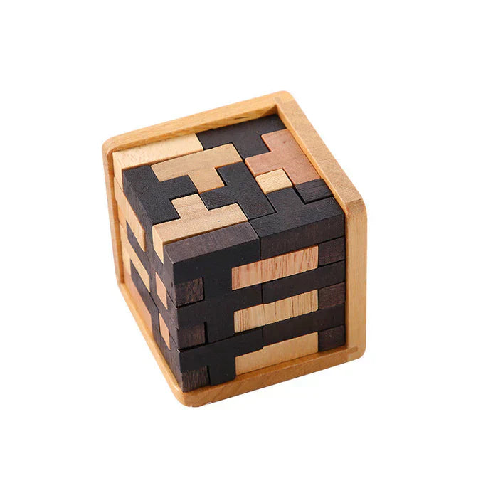3D Holz-Puzzle - Denkspiel Meister