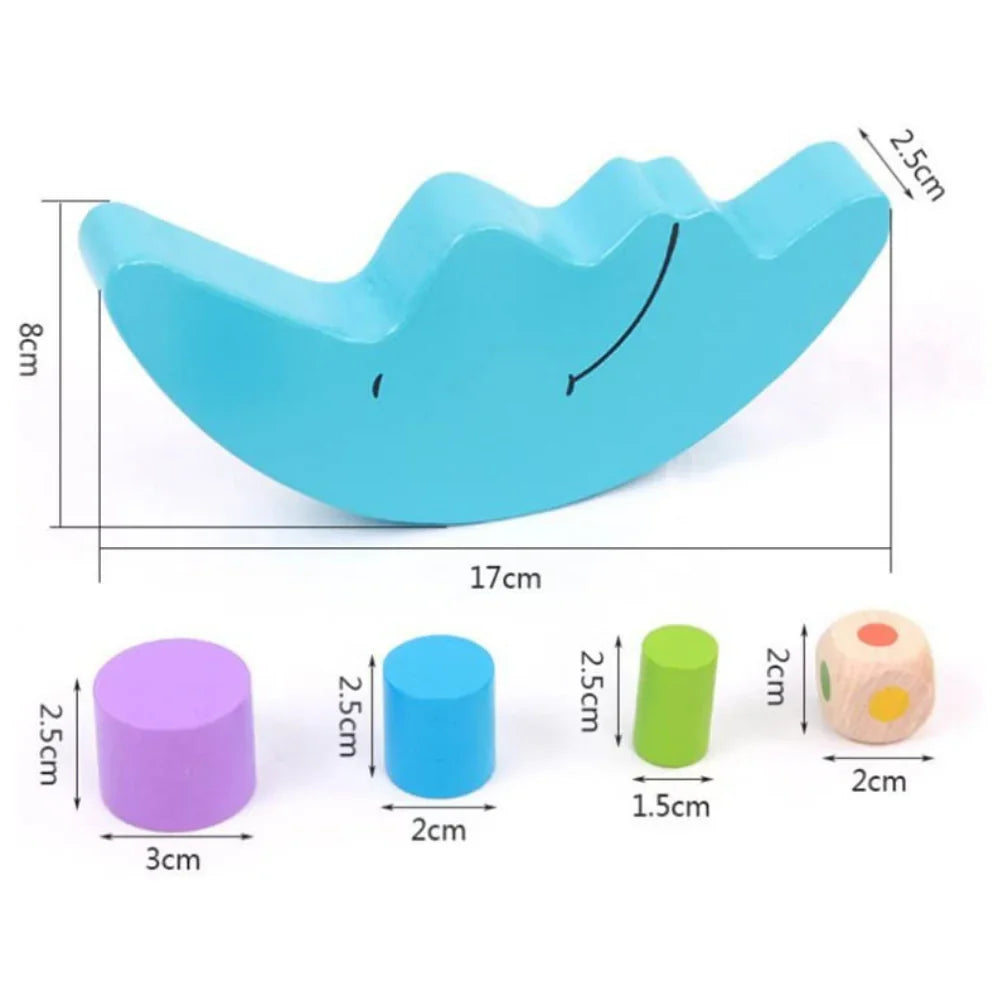 Buntes Stapelspielzeug – Lernspielzeug für Kinder mit Farben und Formen