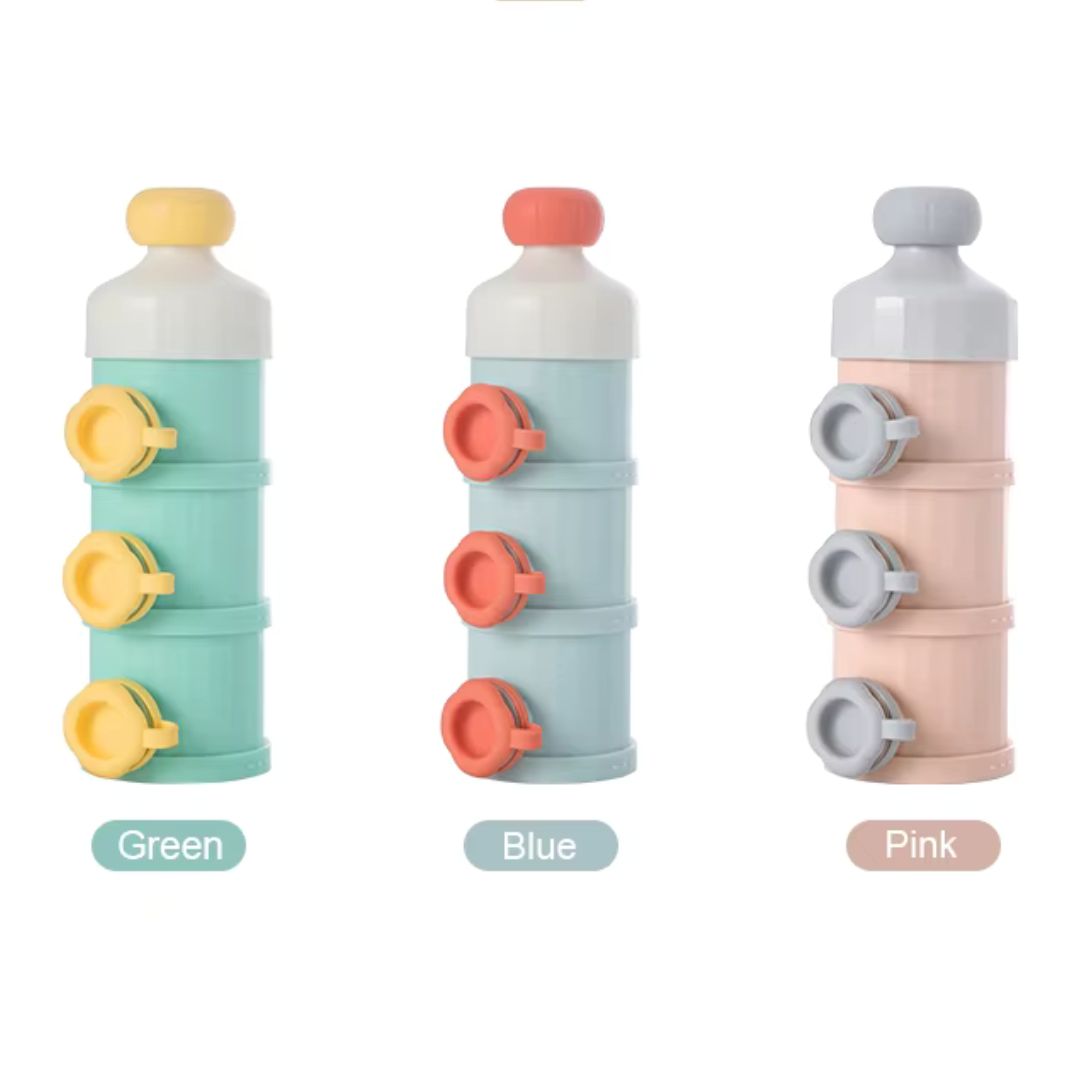 Babypulver-Spender – Tragbarer Milchpulverbehälter & Snackbox für unterwegs