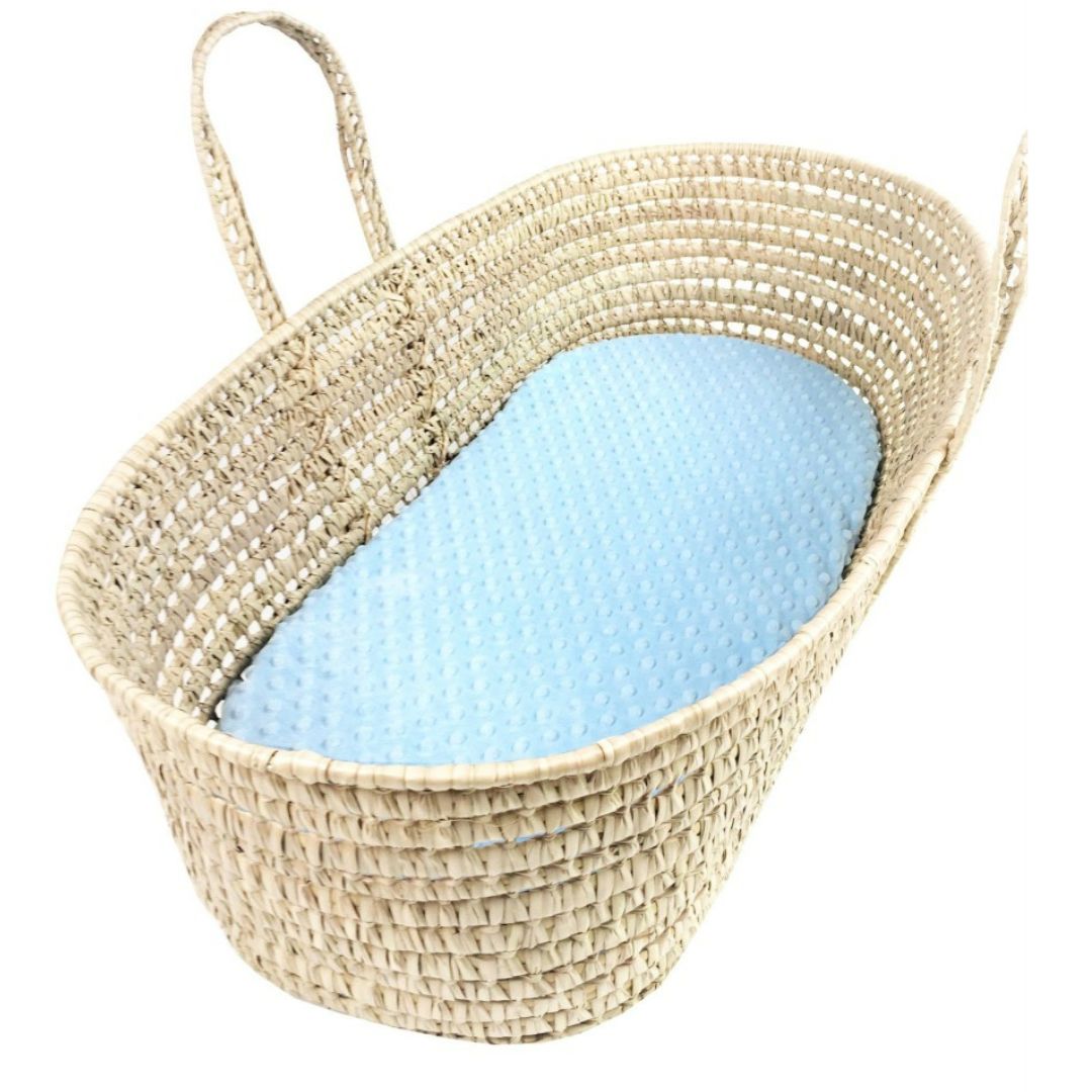 Moseskorb Matratzenbezug – Weicher & Rutschfester Bezug für Babykorb Matratze