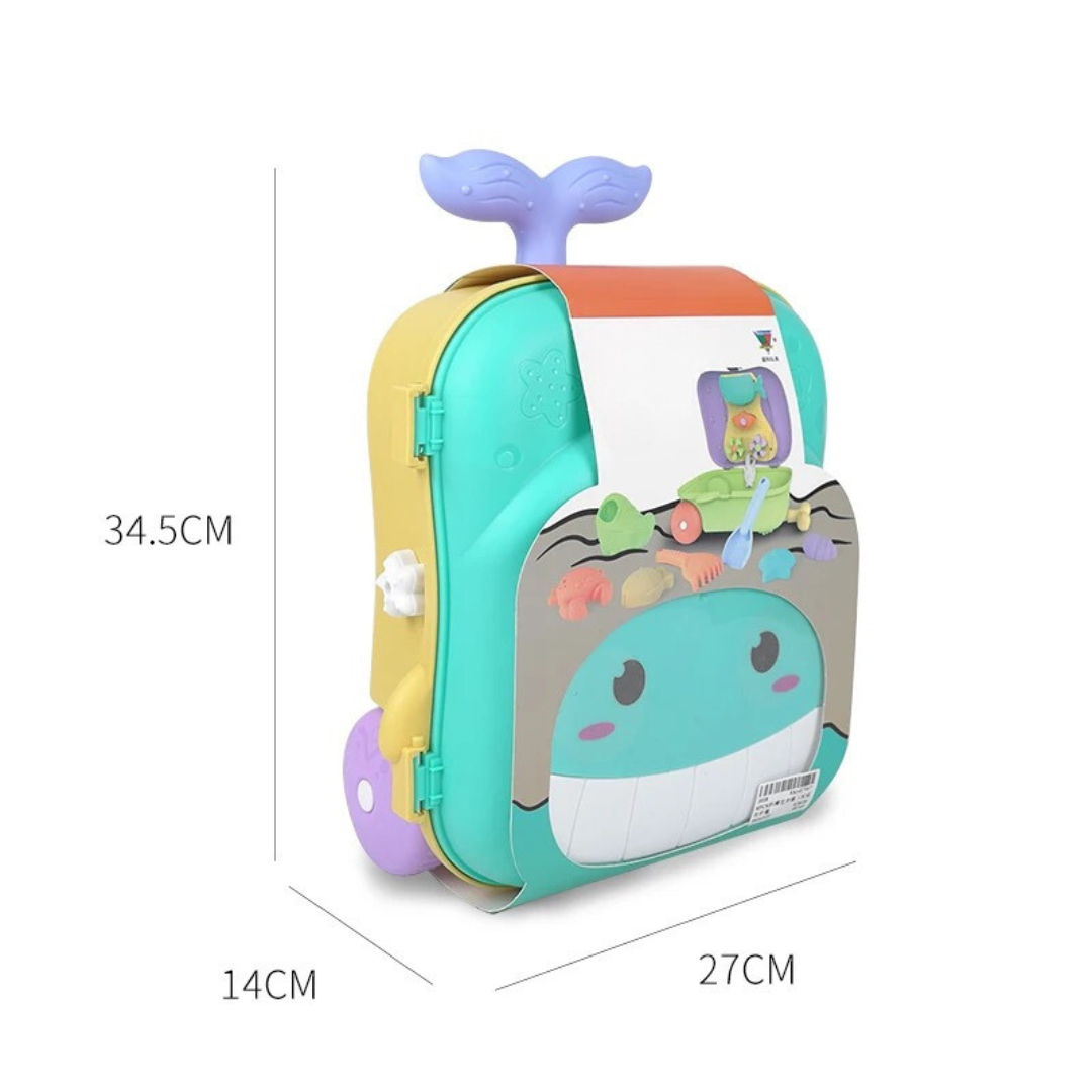 SandTrolley - All-in-One-Strandspielzeug für Kinder