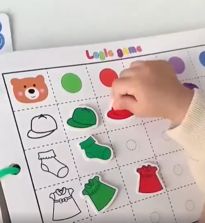 Interaktives Lernspiel - Klettbuch Für Kinder