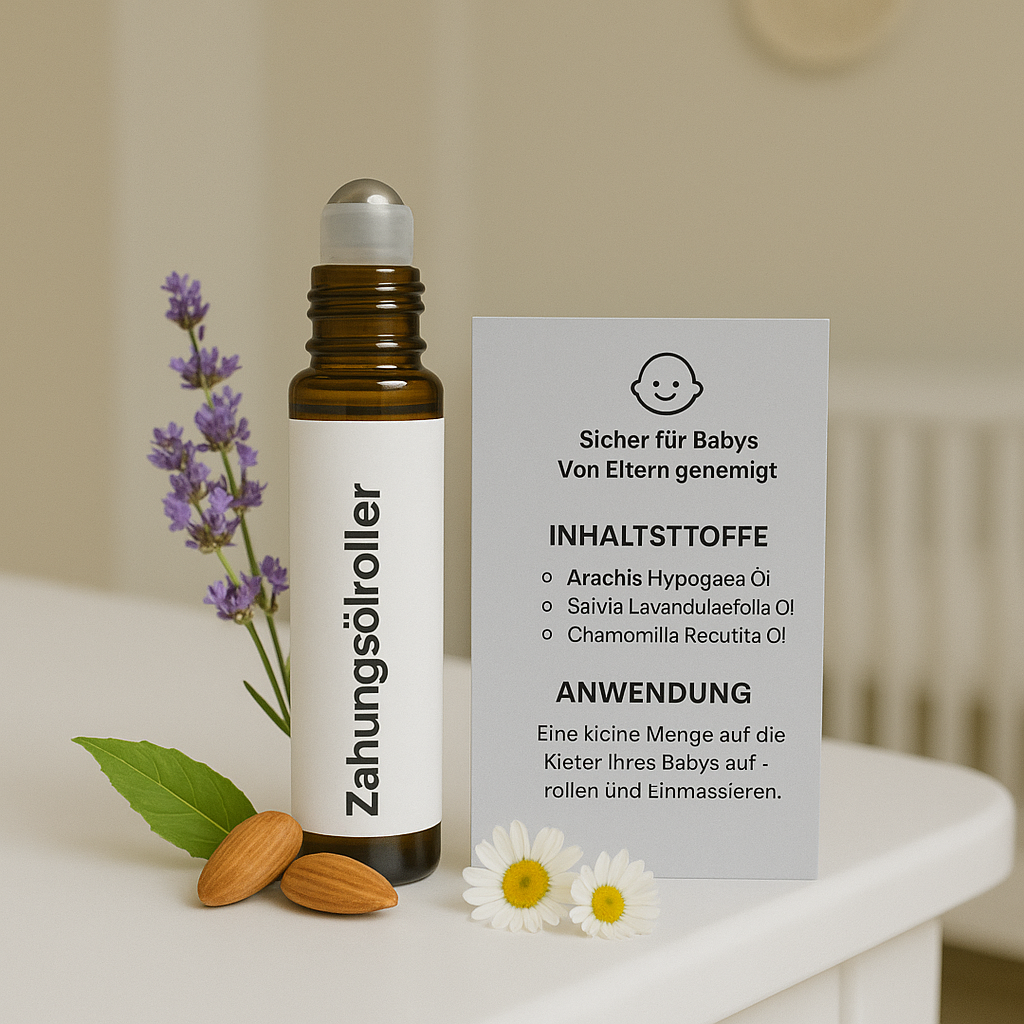 Zahnungsölroller für Babys - Natürliche Schmerzlinderung