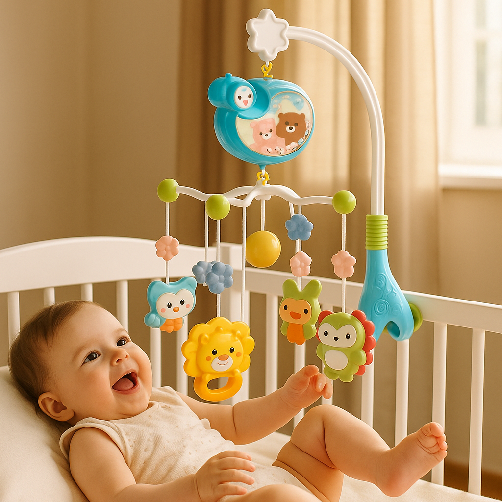 Babykrippe Musik Mobile Rassel Spielzeug