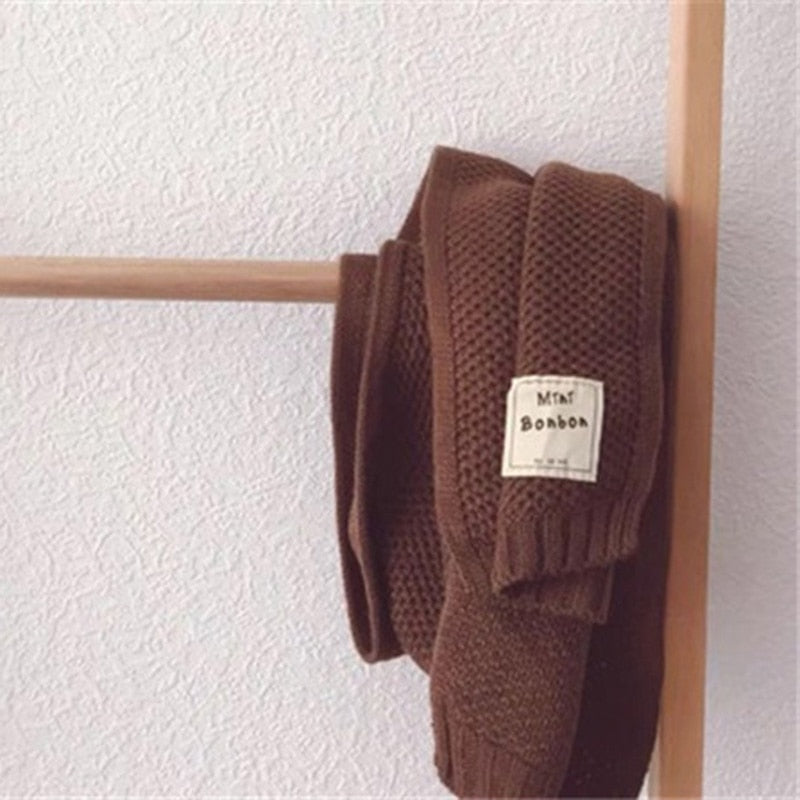 Kinder Strickschal – Weicher und Wärmender Schal in Zeitlosem Design