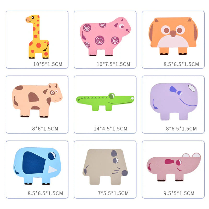 Tierischer Stapelspaß – Lernspiel für Geschicklichkeit