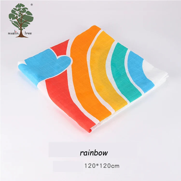 Baby Decke und Musselin Swaddle Tuch für Neugeborene