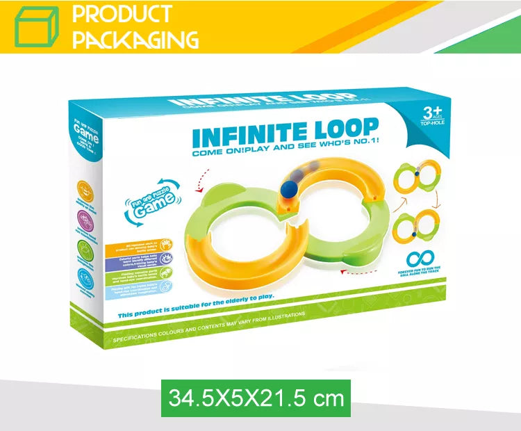 Interaktives Balance- und Geschicklichkeitsspiel mit Kugelbahn