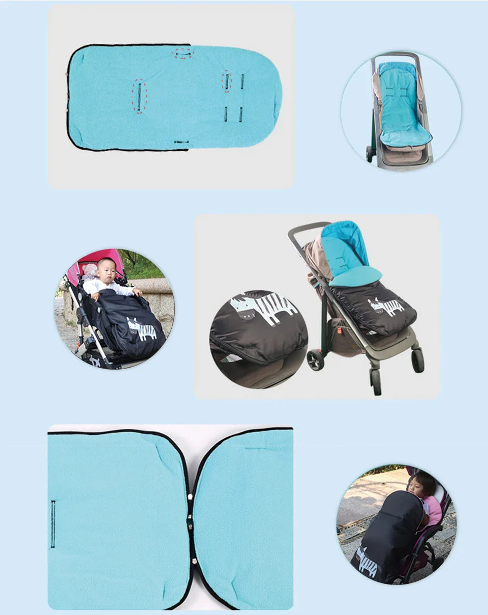 Baby Schlafsack für Kinderwagen – Warmer Fußsack