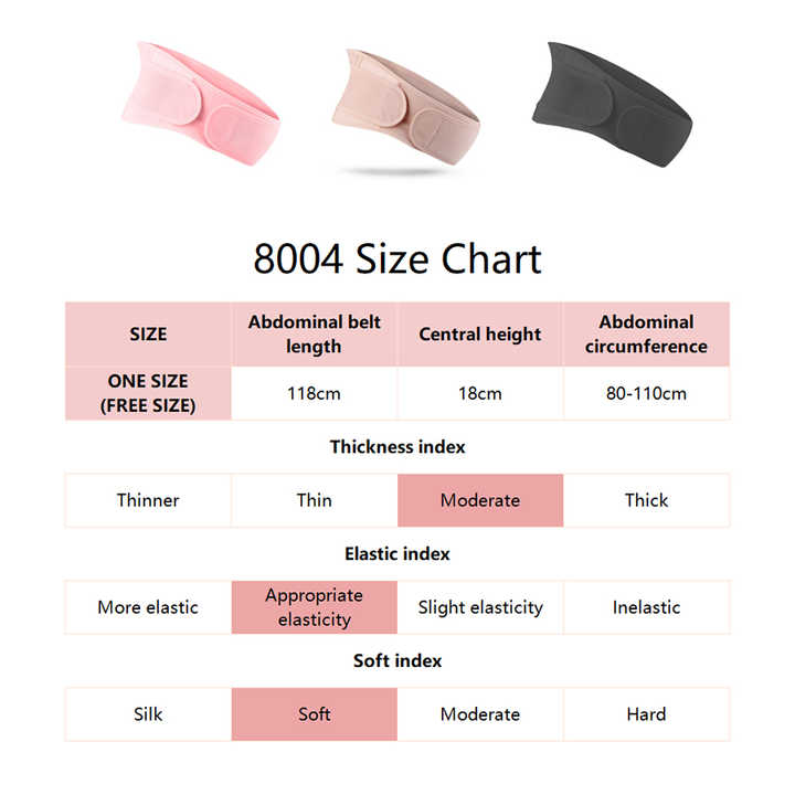 Bauchband Schwangerschaft – Verstellbarer Stützgürtel für Schwangere