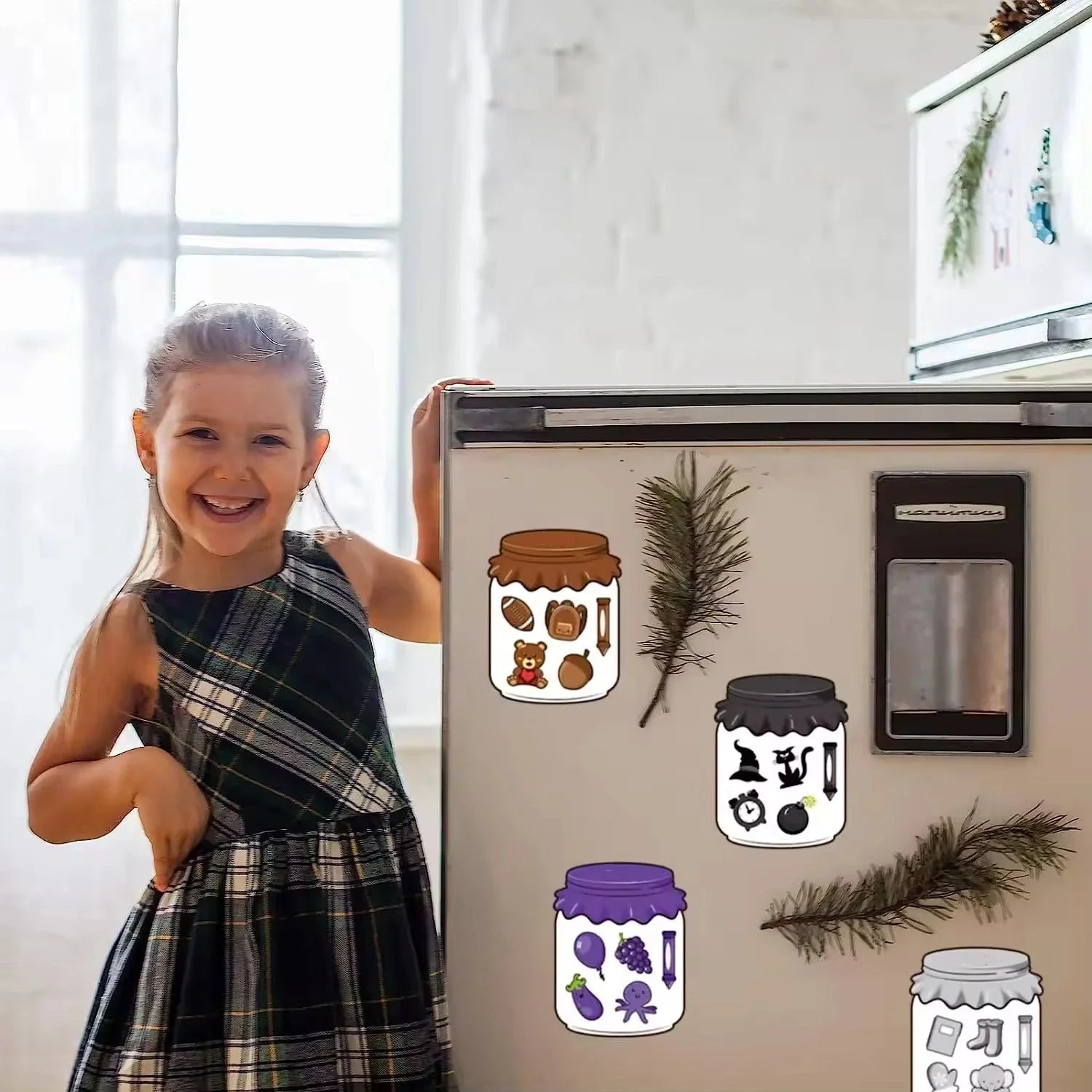 Farberkennung Magnetisches Sortierset