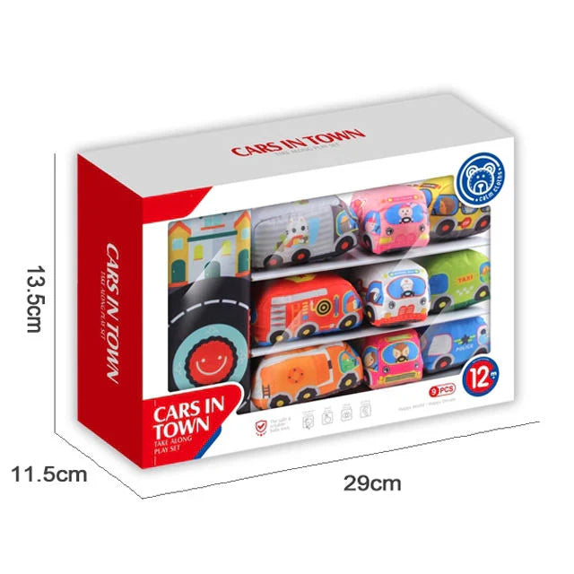 Weiche Baby-Spielautos – Perfekt Für kleine Entdecker