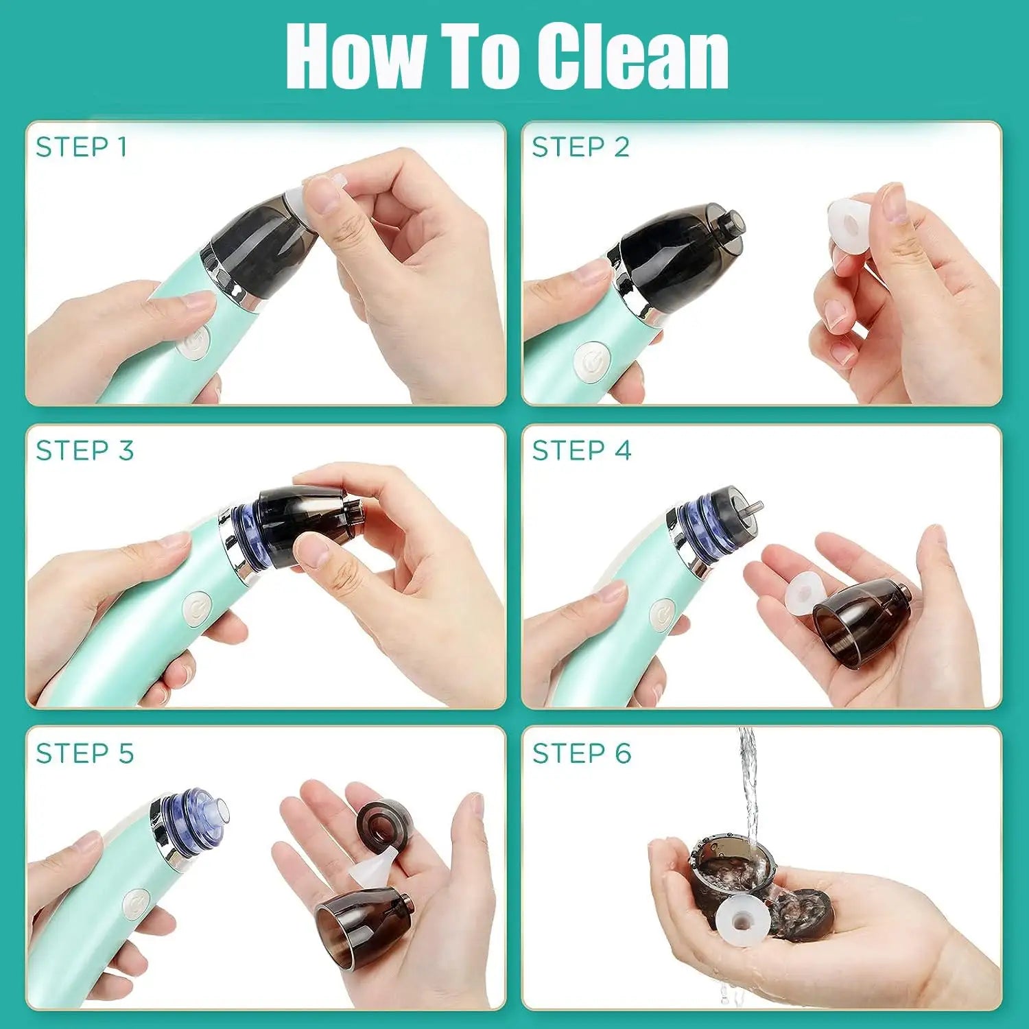 Elektrischer Nasensauger für Babys – Sanfte Nasenreinigung mit Saugkraft