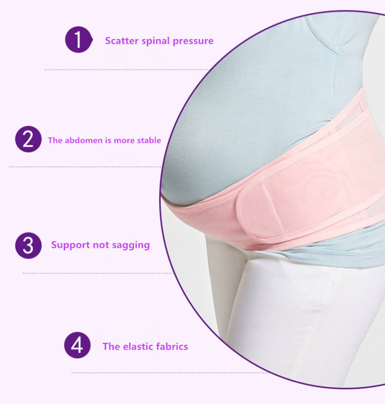 Bauchband Schwangerschaft – Verstellbarer Stützgürtel für Schwangere