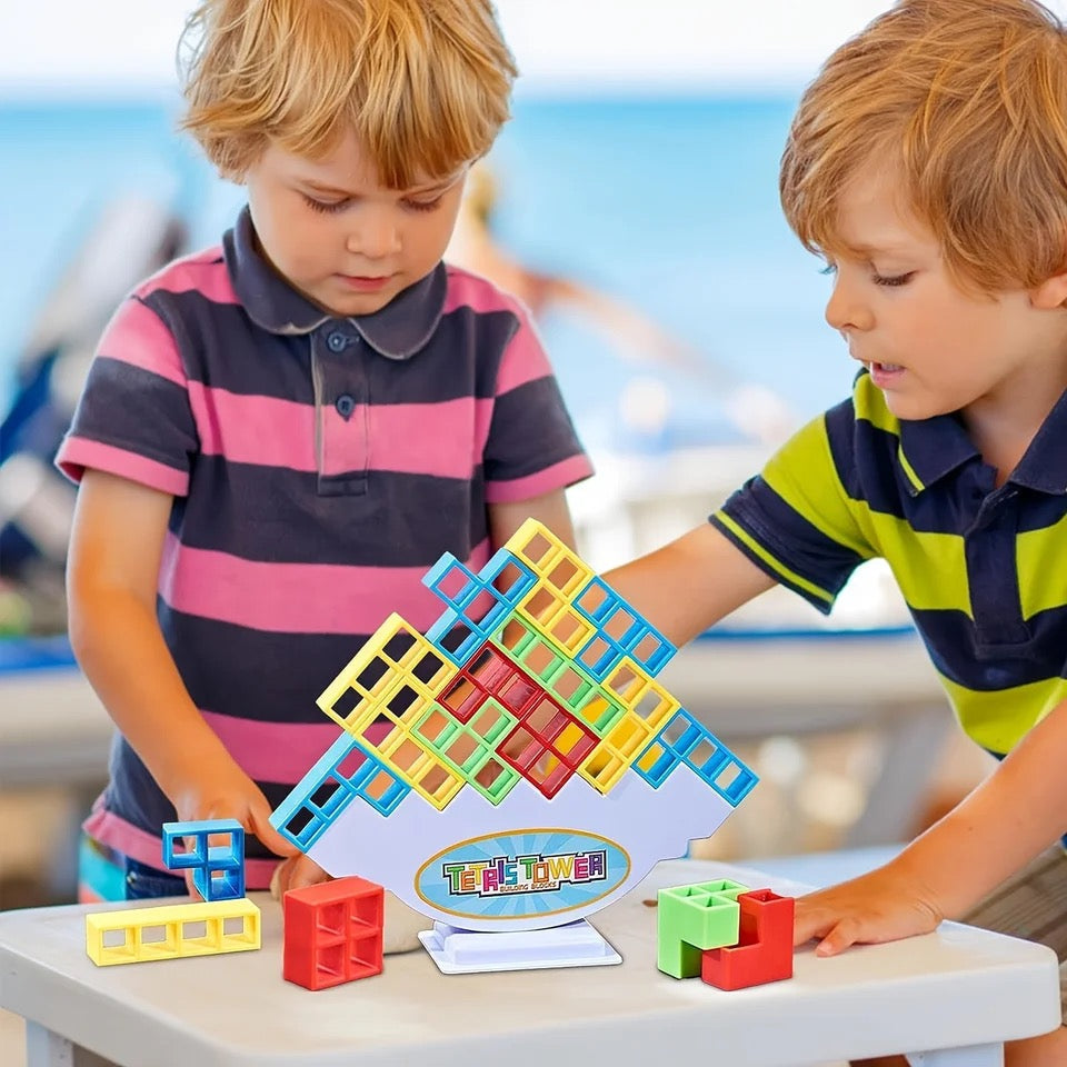 Tetra Tower - Gleichgewichtspiel