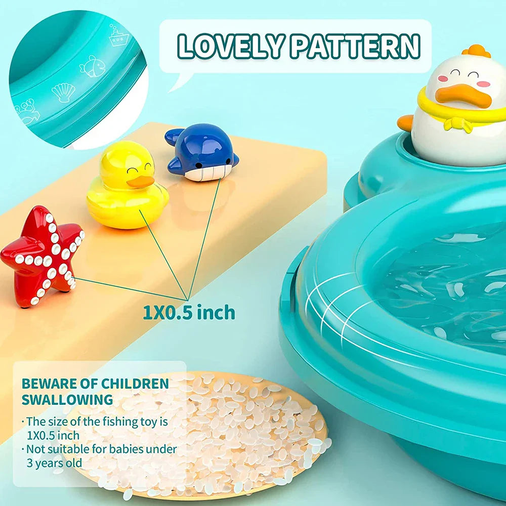 Interaktiver Wasserspaß – Spielküche und Angelset für Kinder