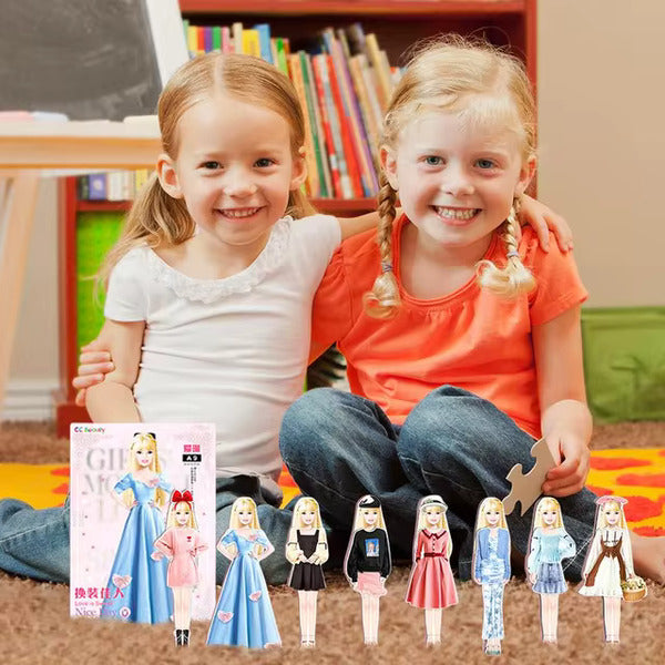 Magnetische Mode Spielsets für Kinder