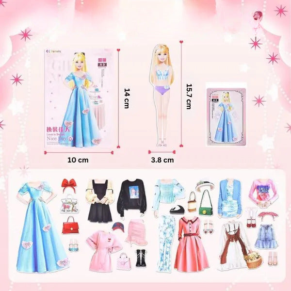 Magnetische Mode Spielsets für Kinder