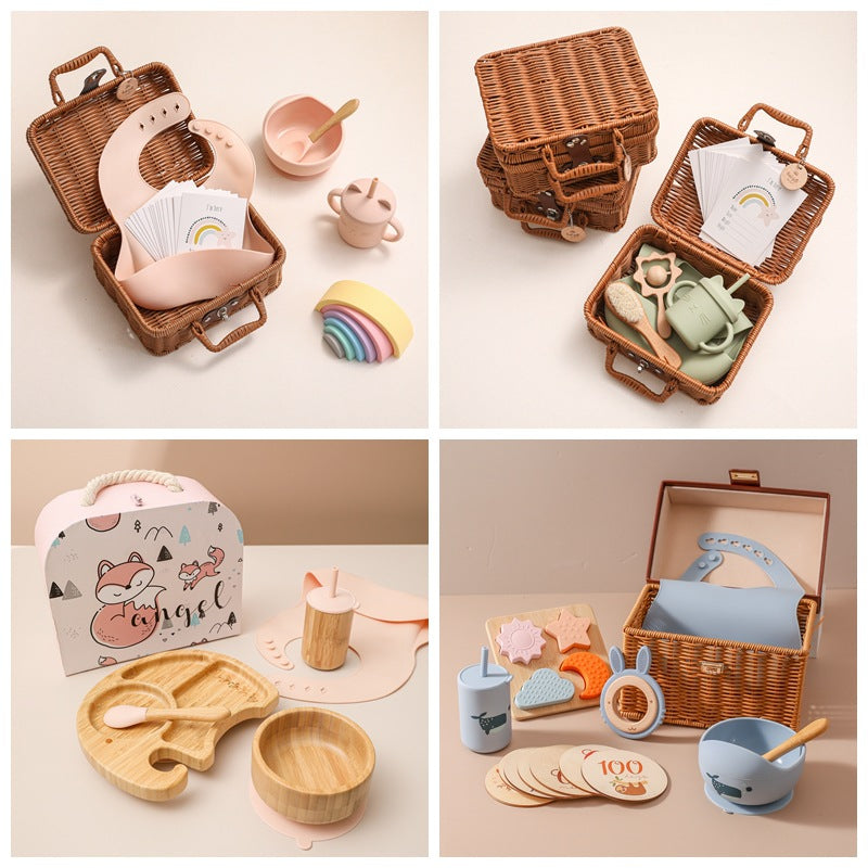 Niedlicher Baby Geschenkkorb