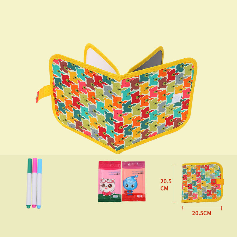 Tragbares Wiederverwendbares Malbuch für Kinder