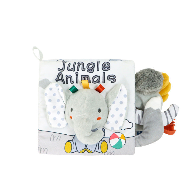 Sensorisches Plüschtier Spielbuch für Kinder
