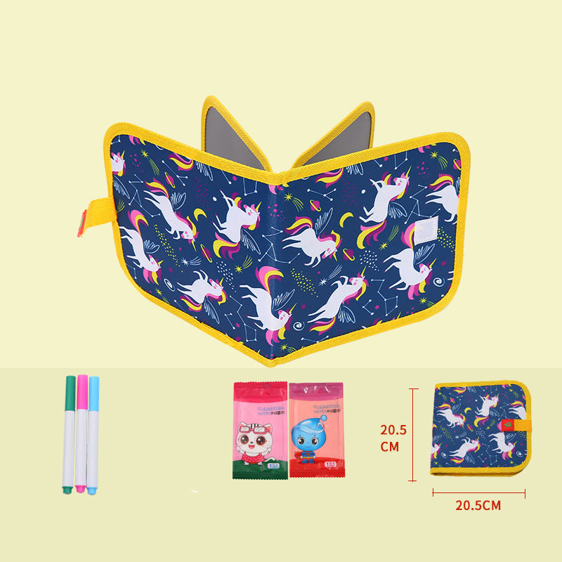 Tragbares Wiederverwendbares Malbuch für Kinder