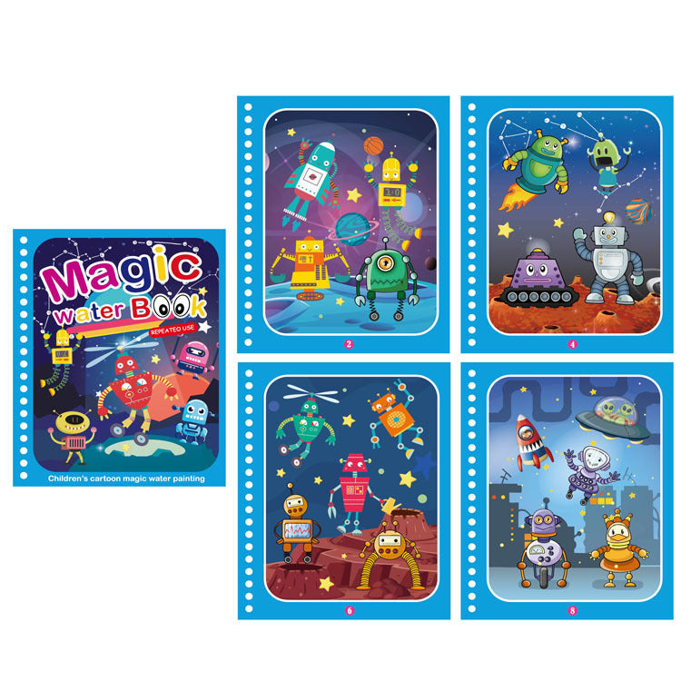 Magisches Wasser Malbuch für Kinder