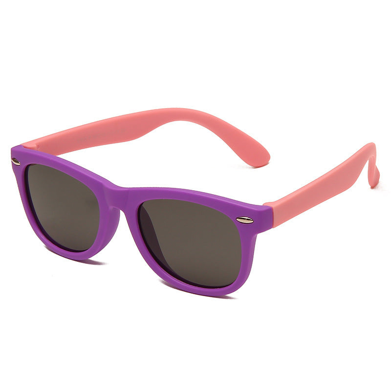 Kinder Flex Sonnenbrille mit Flexiblem und robustem Rahmen