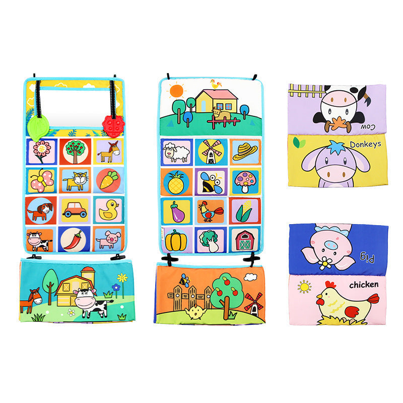 Sensorisches Spielzeug für Bauchlage und Autofahrten