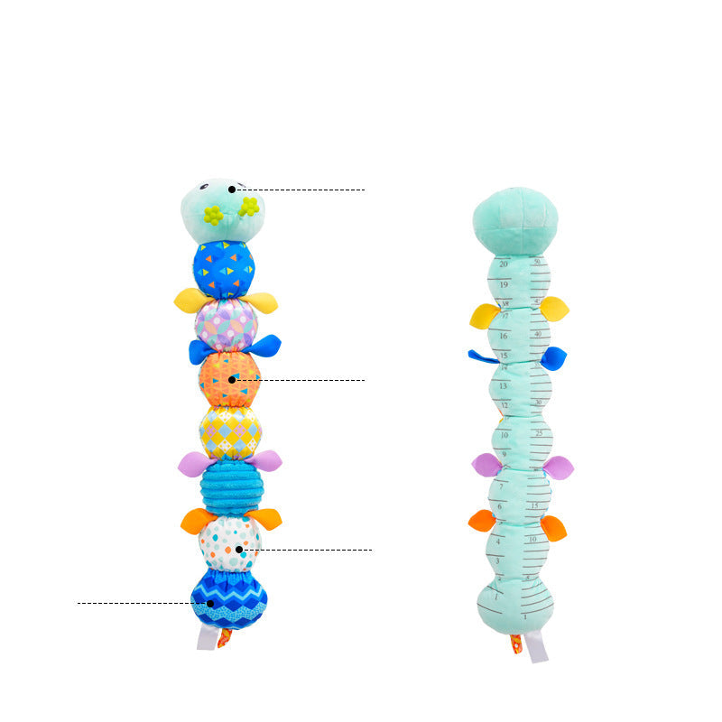 Sensorische Plüsch Rassel und Musik Raupe