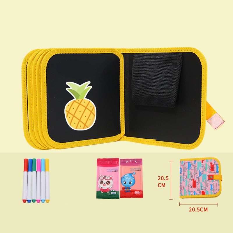 Tragbares Wiederverwendbares Malbuch für Kinder