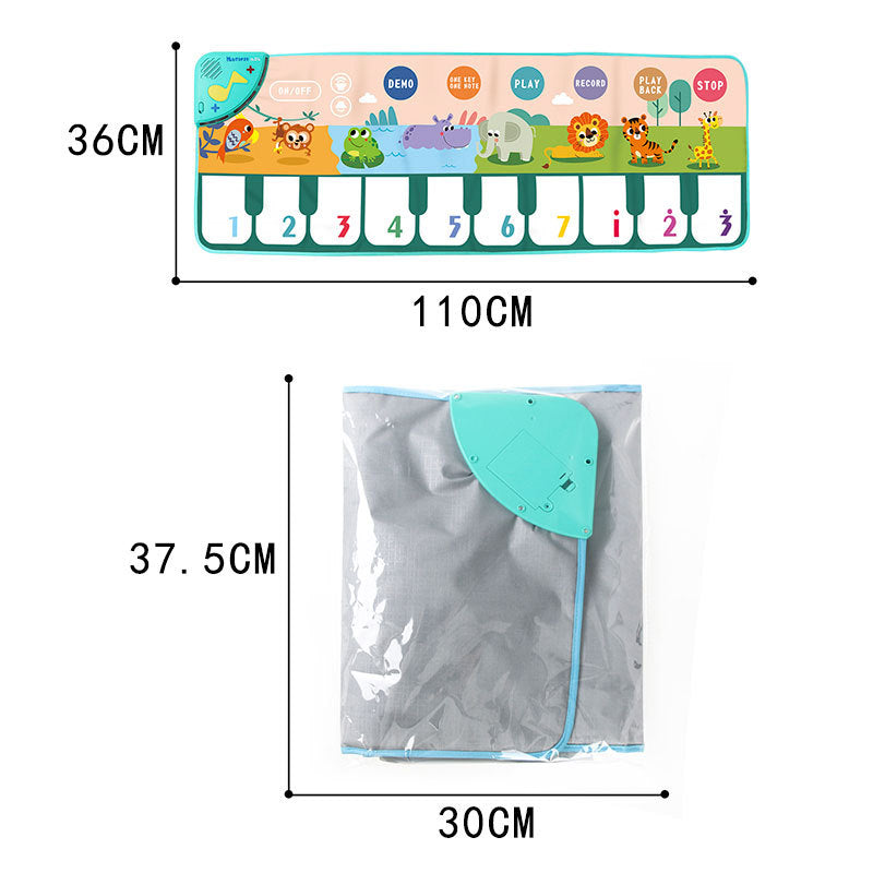 Musikalische Piano Spielmatte