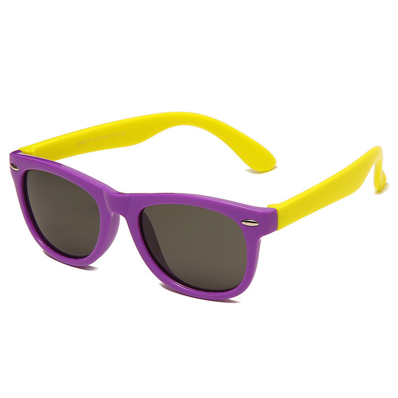 Kinder Flex Sonnenbrille mit Flexiblem und robustem Rahmen