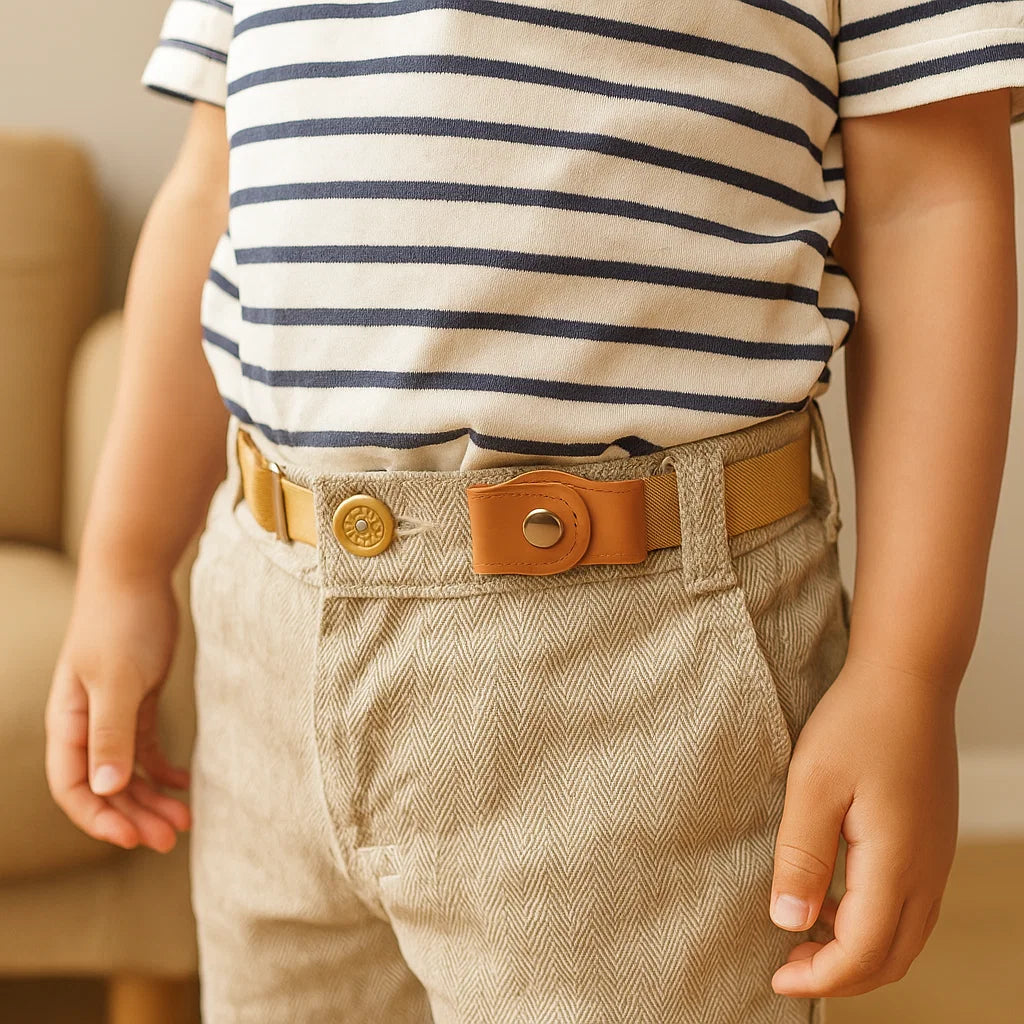 Angenehme Elastische Kinder Gürtel - Passend für jedes Alter