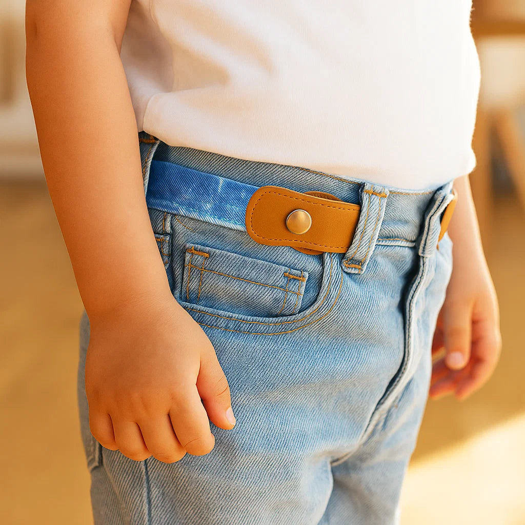 Angenehme Elastische Kinder Gürtel - Passend für jedes Alter