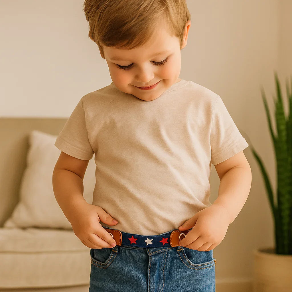 Angenehme Elastische Kinder Gürtel - Passend für jedes Alter