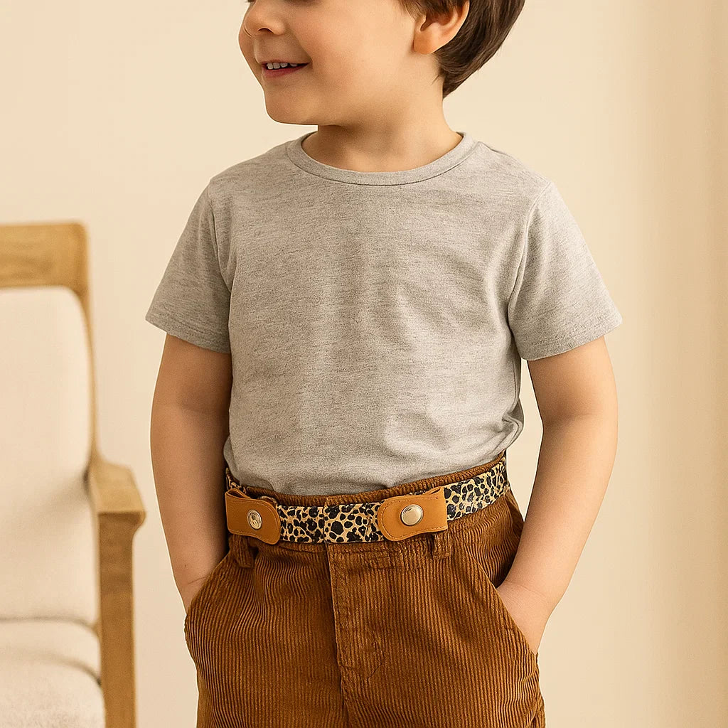 Angenehme Elastische Kinder Gürtel - Passend für jedes Alter