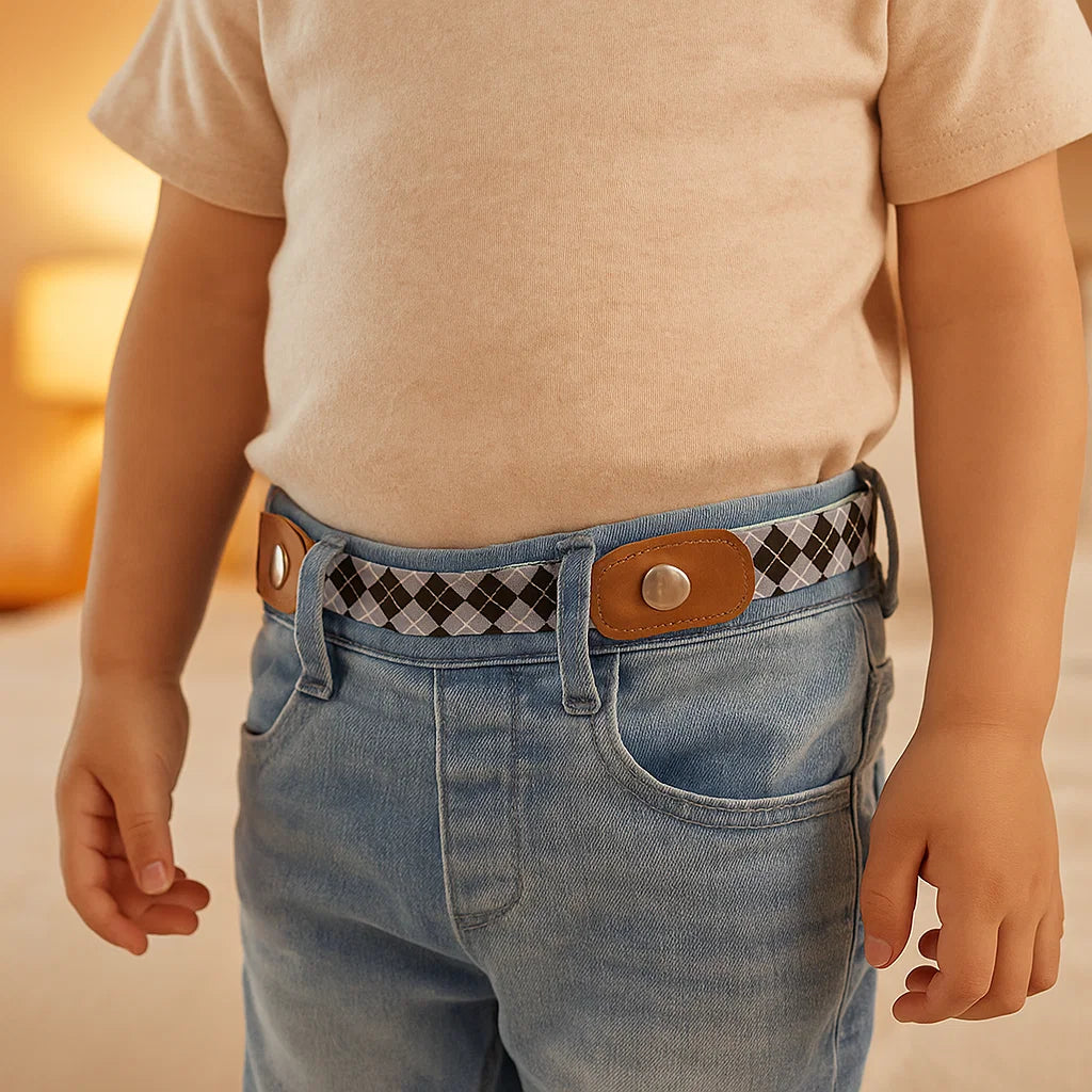 Angenehme Elastische Kinder Gürtel - Passend für jedes Alter