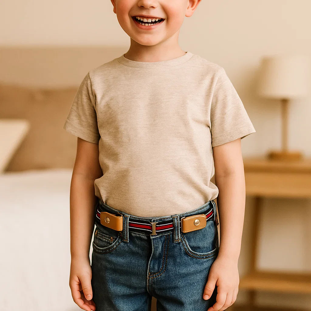 Angenehme Elastische Kinder Gürtel - Passend für jedes Alter
