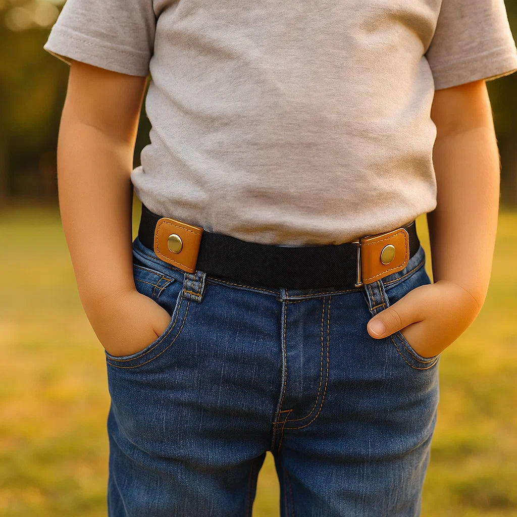 Angenehme Elastische Kinder Gürtel - Passend für jedes Alter