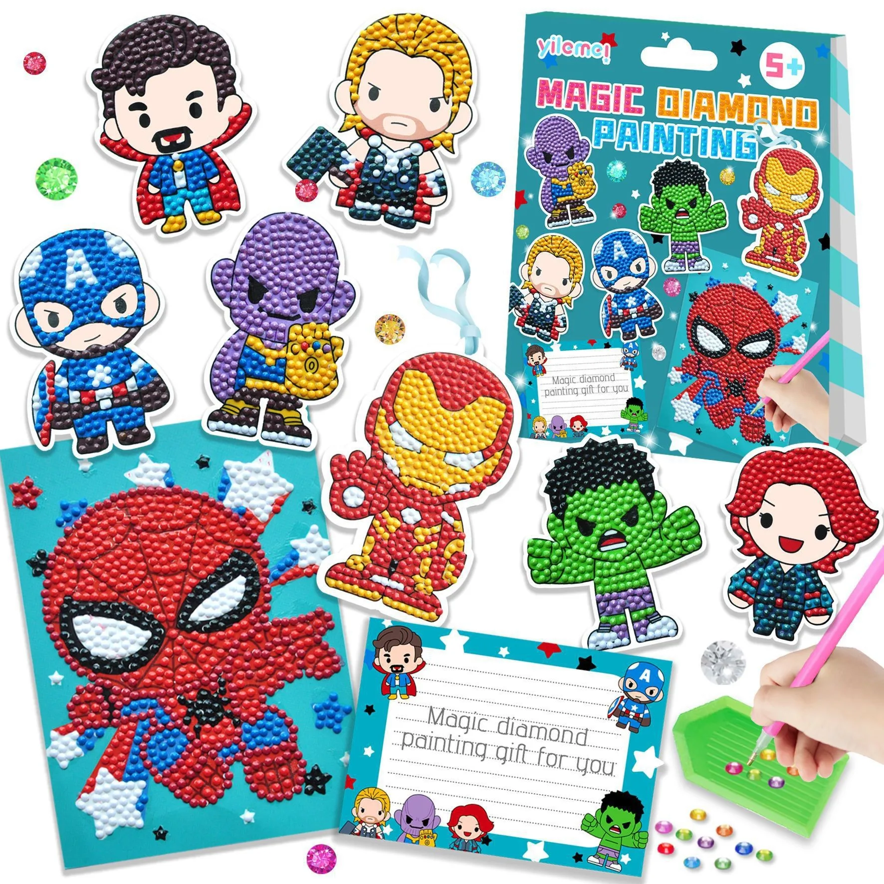 Diamant-Malerei für Kinder