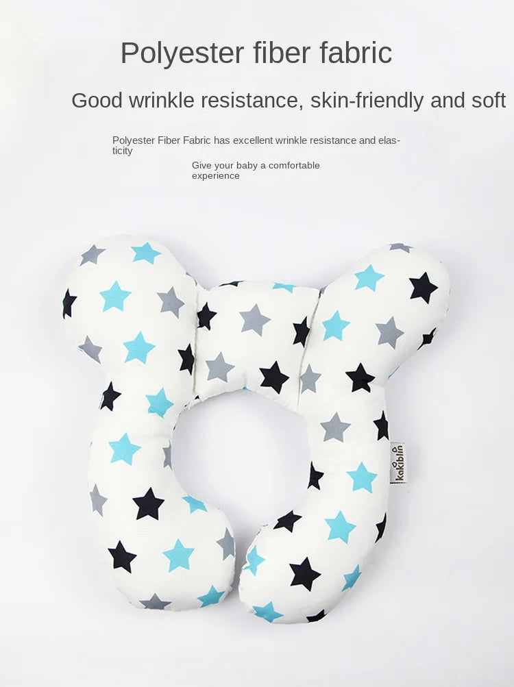 Baby-Nackenkissen für Autositz, Kinderwagen und Reisen