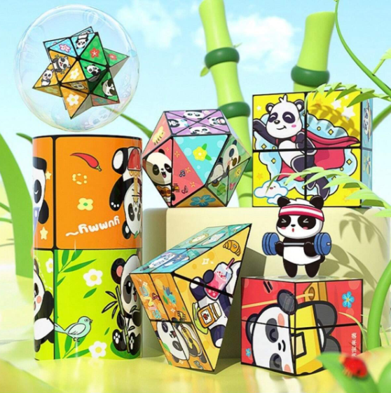 Magischer Faltwürfel Kinder Spielzeug