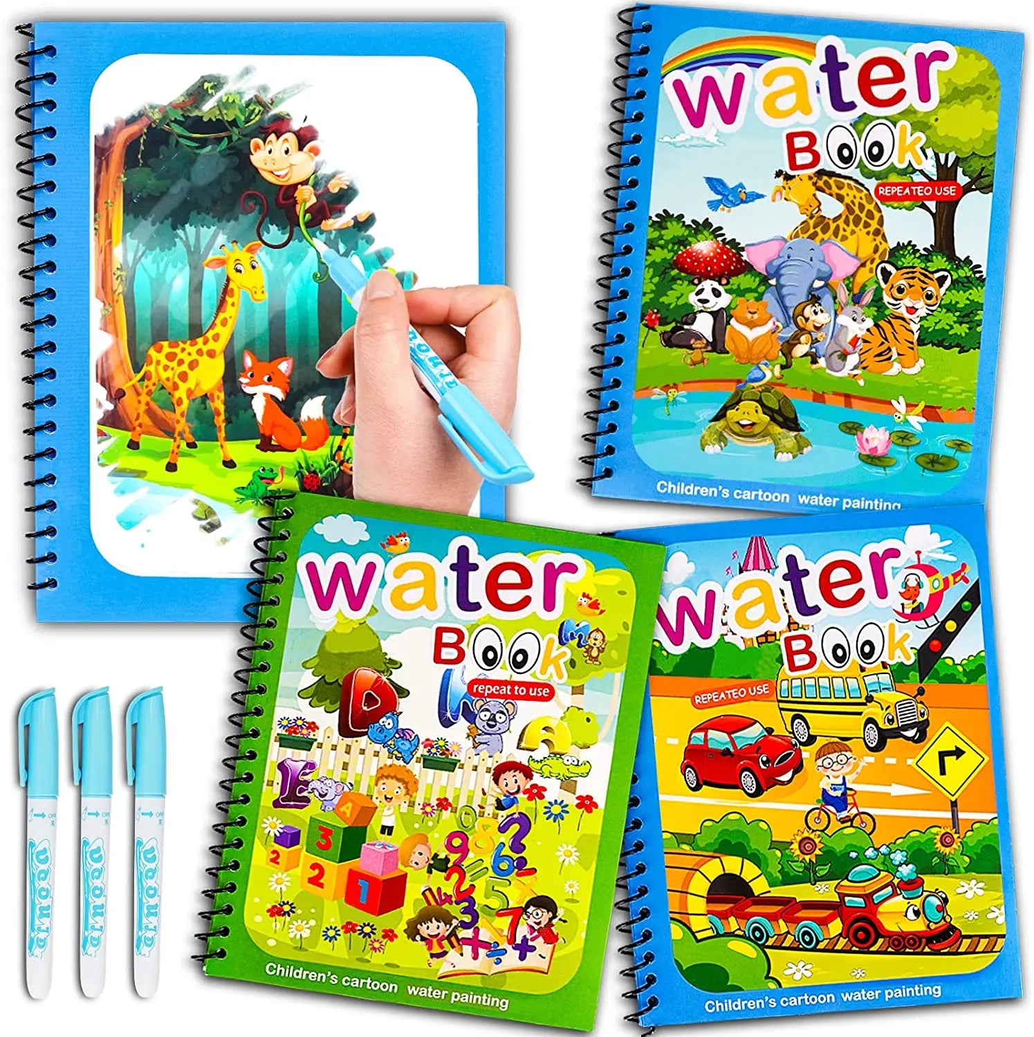 Magisches Wasser Malbuch für Kinder