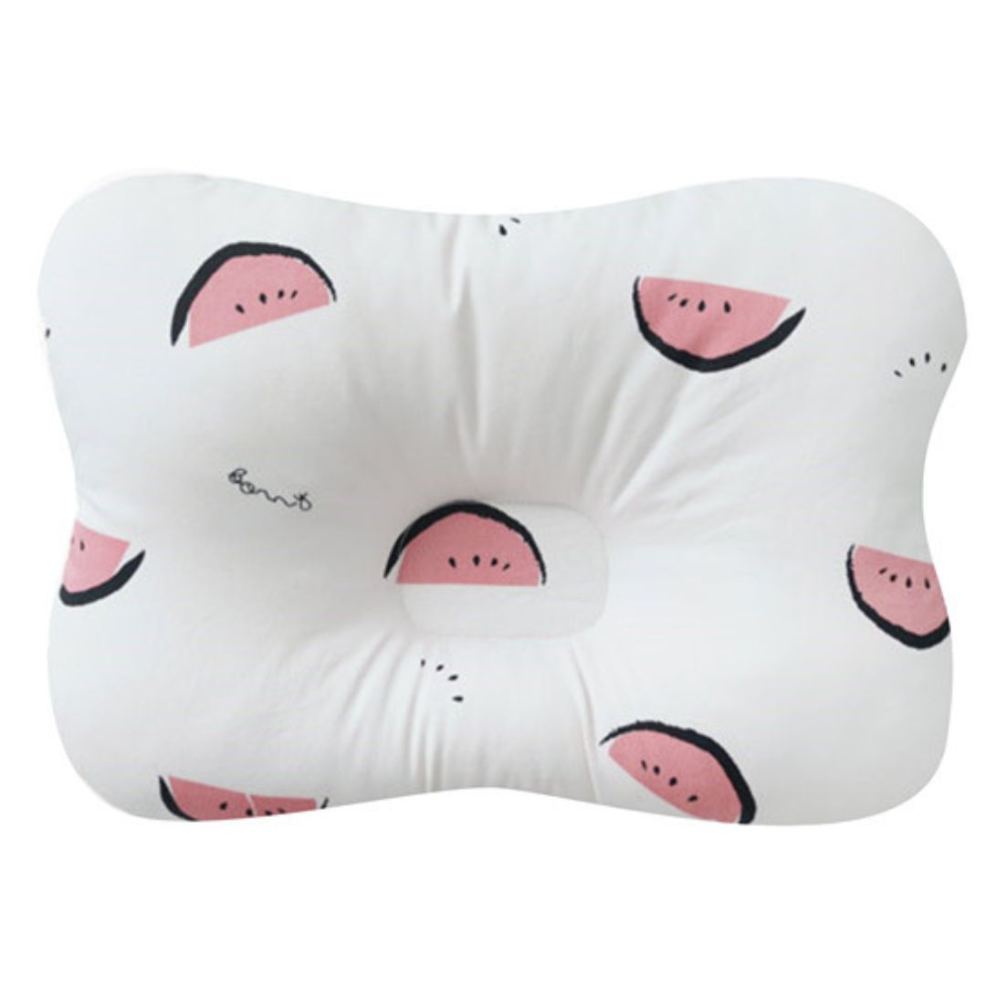 Baby Kissen mit Kopfstütze – Flaches Kopfkissen gegen Kopfverformung
