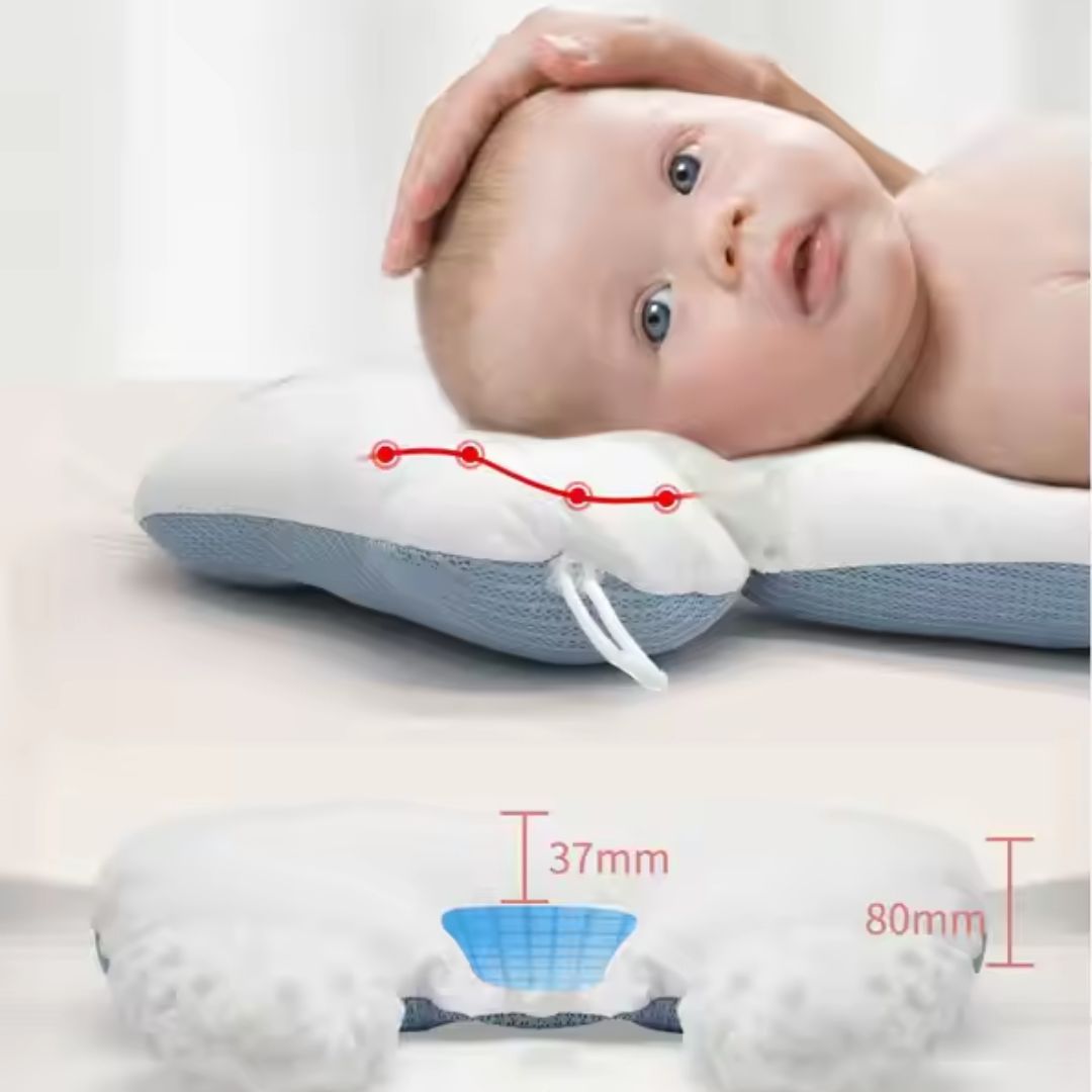 Ergonomisches Babyschlafkissen – Für gesunden Kopf und ruhigen Schlaf