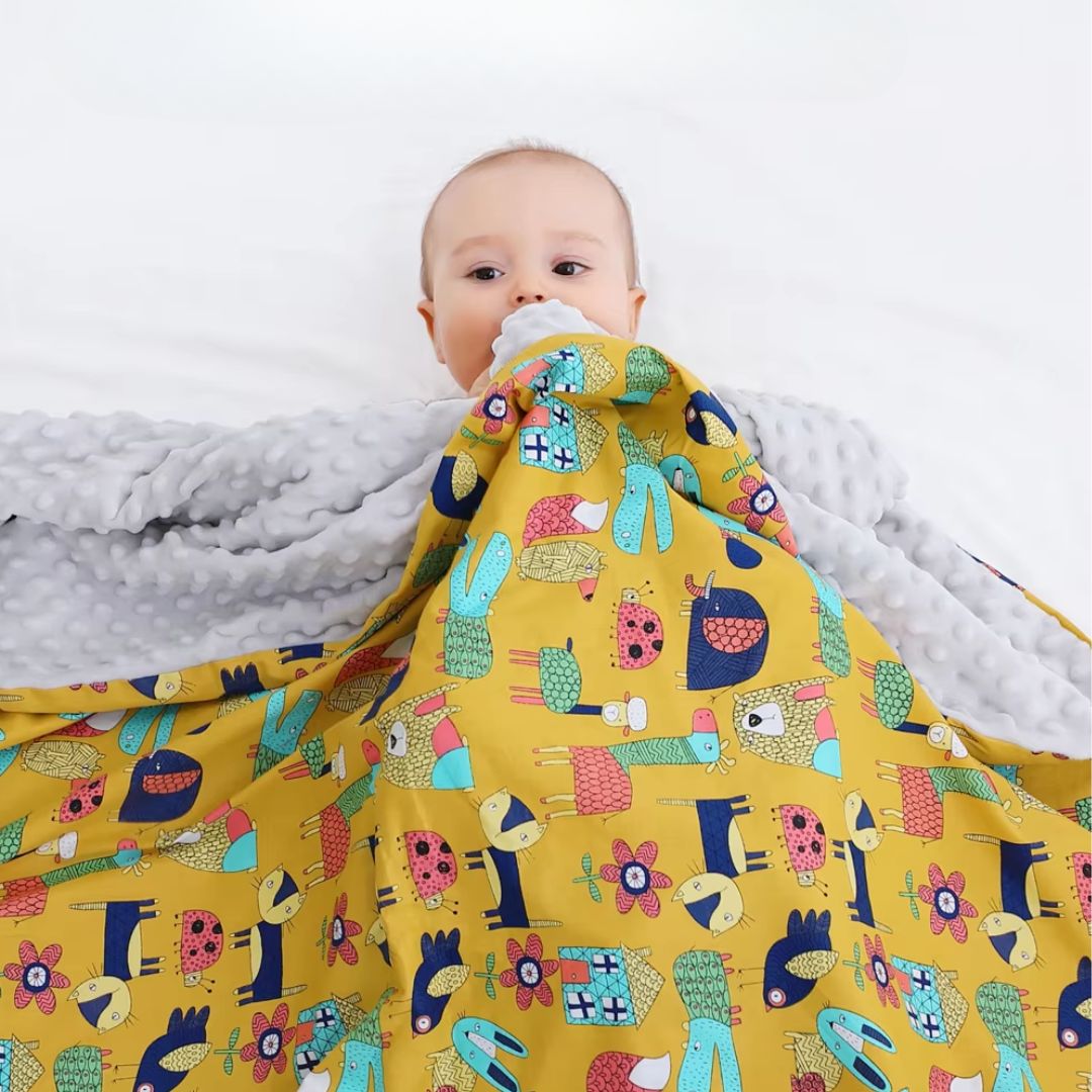Baumwolle Baby Decke – Weiche und Kuschelige Decke für Neugeborene