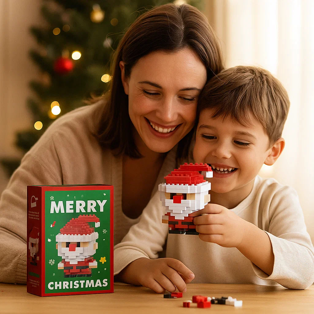 Kreative Baustein Weihnachtsfiguren - Spaß für die ganze Familie